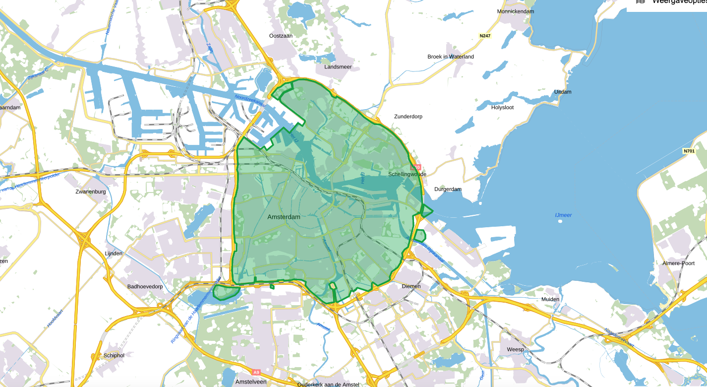 uitstootvrij Amsterdam